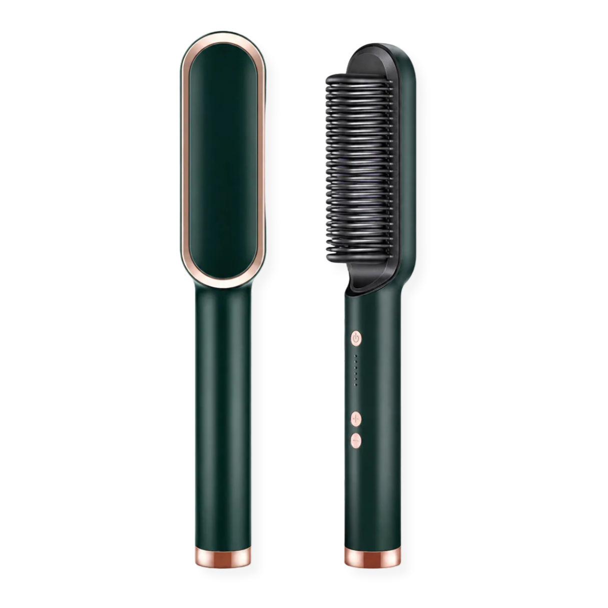 Toolelle | 2-in-1 Heated Hair Straightening & Styling Brush