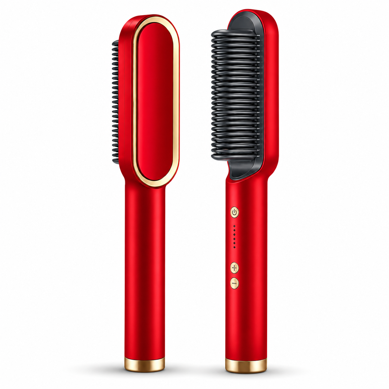 Toolelle | 2-in-1 Heated Hair Straightening & Styling Brush