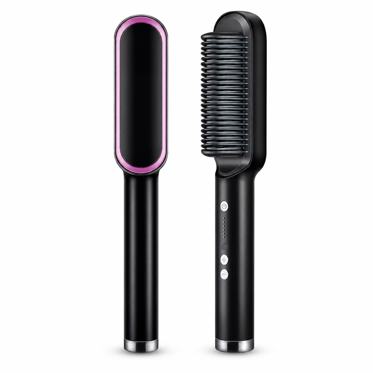 Toolelle | 2-in-1 Heated Hair Straightening & Styling Brush